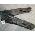 top quality woment finger gloves long sheepskin leather gloves